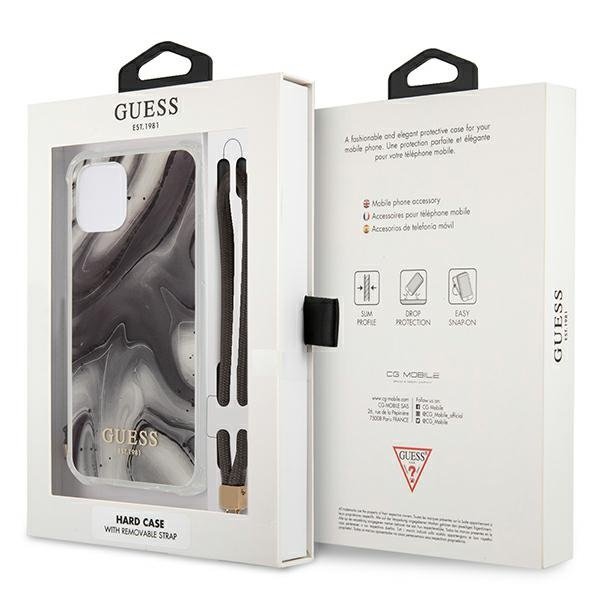 Guess Guess Skal iPhone 12 & 12 Pro Marble Collection - Gr