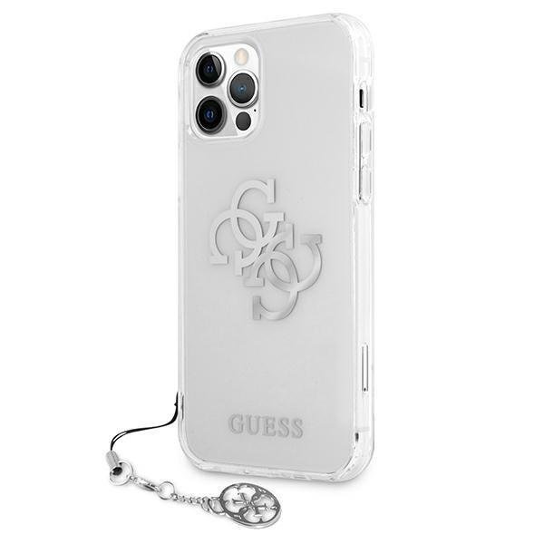 Guess Guess iPhone 12 Pro Max Skal Silver Charms Collection - Transparent