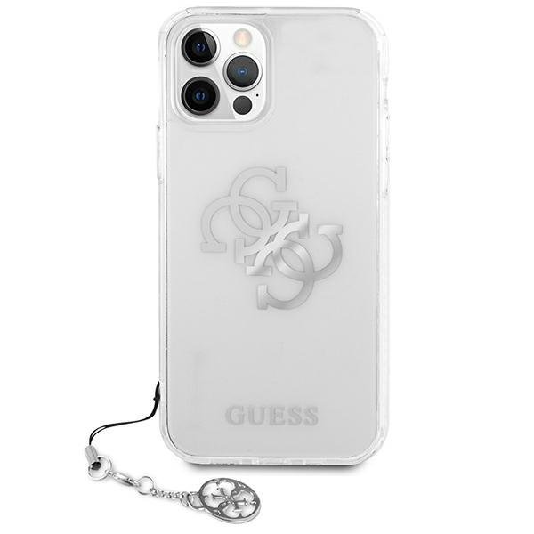Guess Guess iPhone 12 Pro Max Skal Silver Charms Collection - Transparent