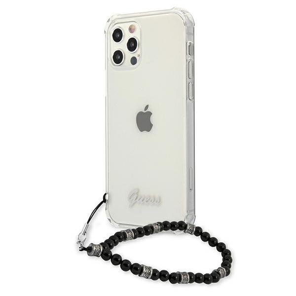 Guess Guess iPhone 12 Pro Max Skal Svart Pearl - Transparent