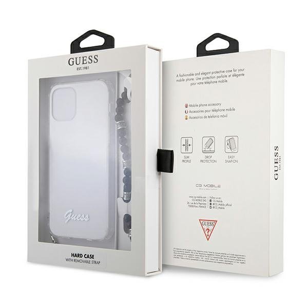 Guess Guess iPhone 12 Pro Max Skal Svart Pearl - Transparent