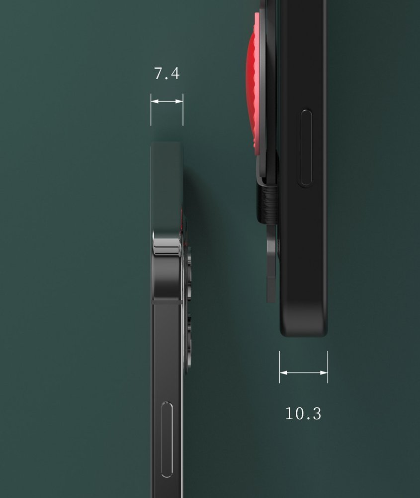 Kingxbar Kingxbar Sweet MobiliPhone 12 Pro Max Skal - Svart