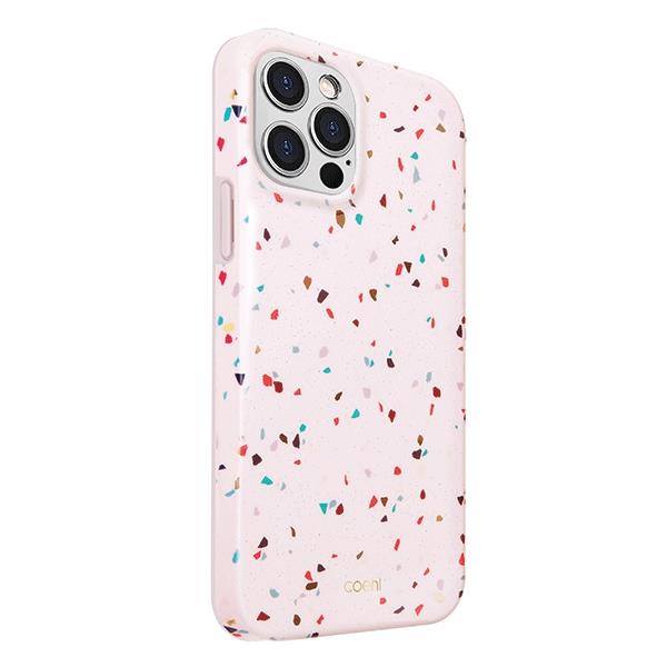 UNIQ UNIQ Coehl Terrazzo MobiliPhone 12 Pro Max Skal - Rosa