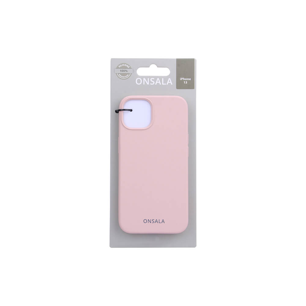 Onsala Onsala Silikon Sand Skal iPhone 13 - Rosa