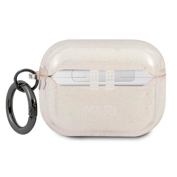 KARL LAGERFELD Karl Lagerfeld Glitter Karl`S Head Skal Airpods Pro - Guld