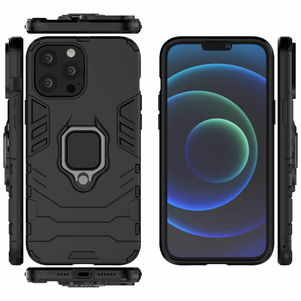 OEM Ring Holder mobilskal till Apple iPhone 13 Pro - Svart