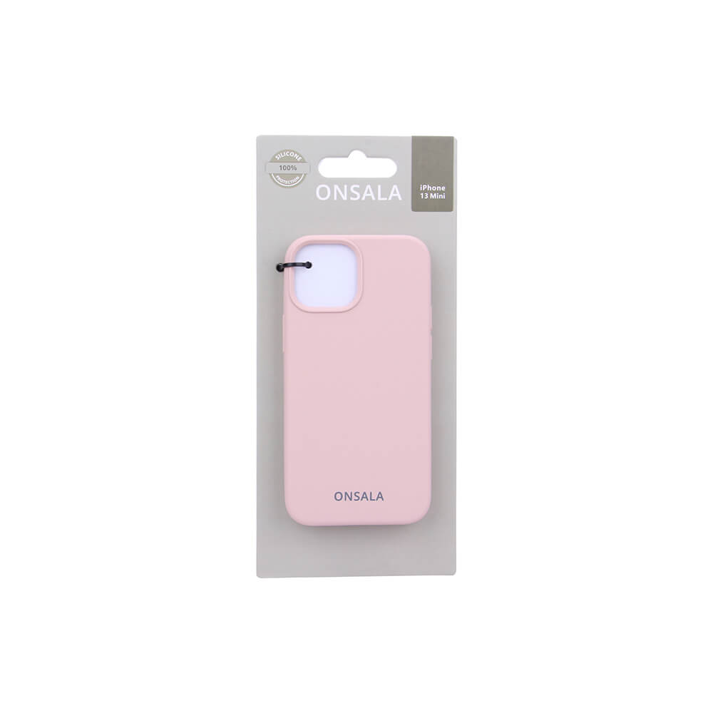 Onsala Onsala Silikon Sand Skal iPhone 13 Mini - Rosa