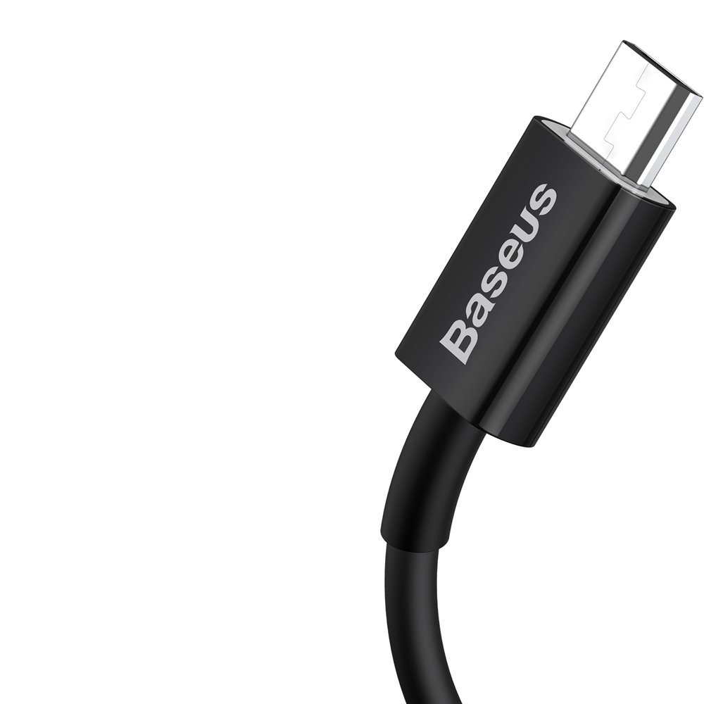 BASEUS Baseus Superior Kabel Micro USB 2A 1m - Svart