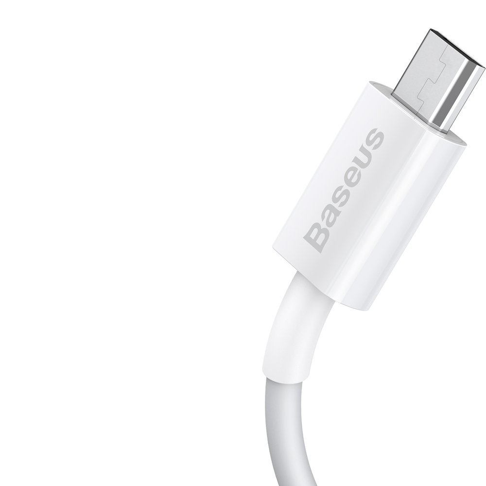 BASEUS Baseus Superior Kabel Micro USB 2A 1m - Vit