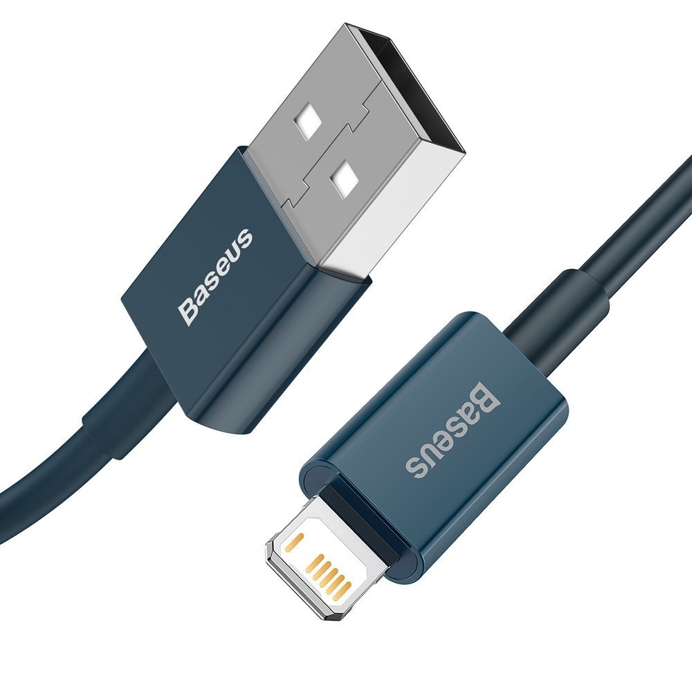 BASEUS Baseus Superior USB-A till Lightning kabel 1m - Blå