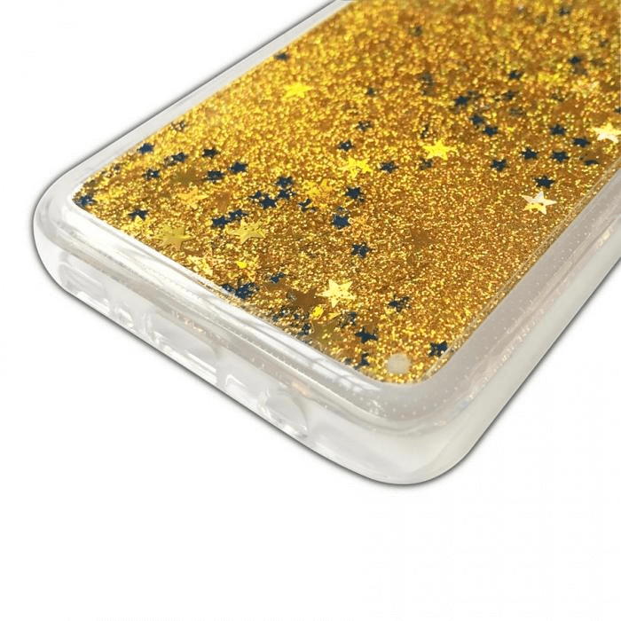 Boom of Sweden Glitter Skal till Samsung Galaxy S10e - Guld