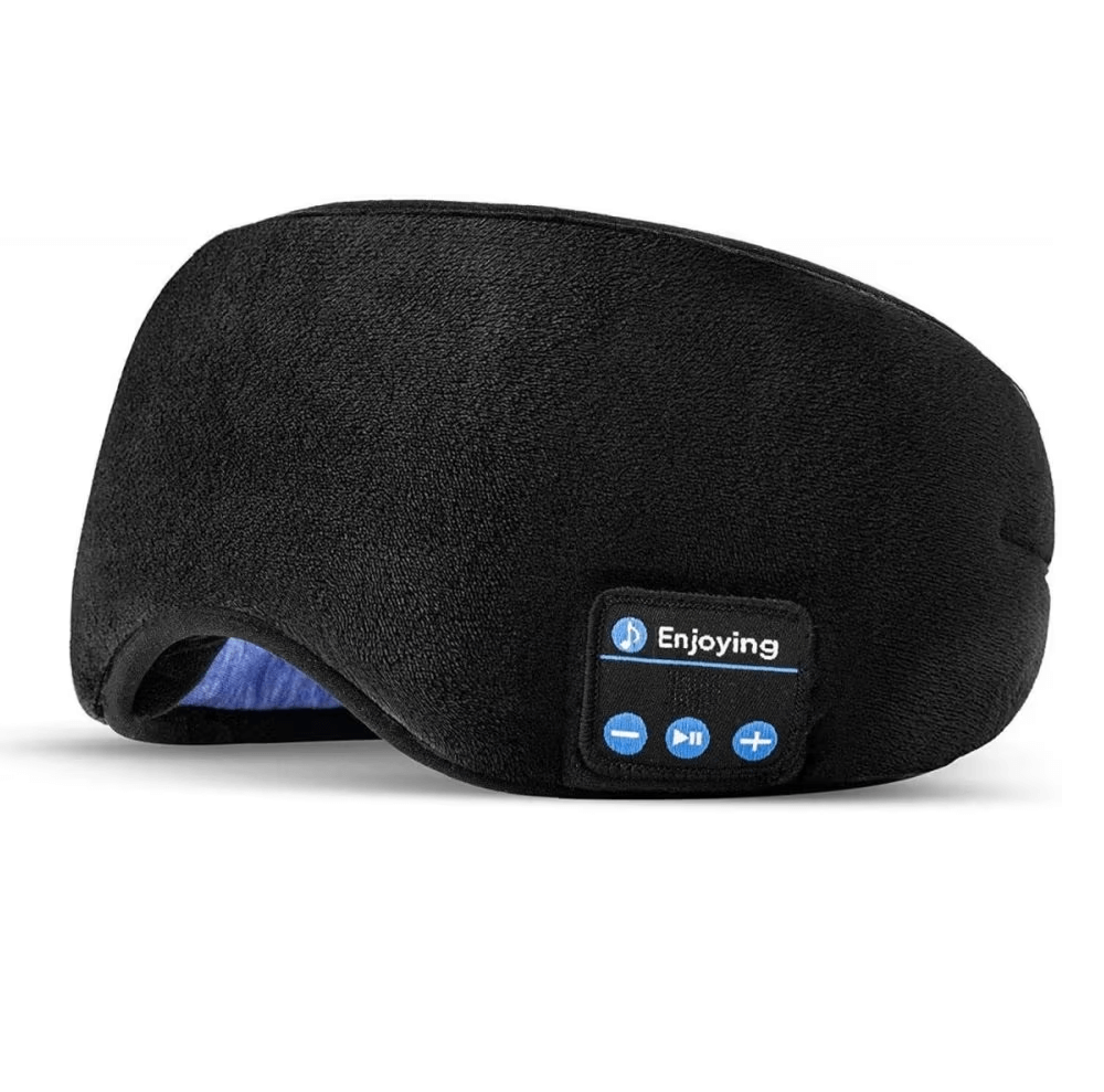 A-One Brand Bluetooth Sovhörlurar - Sovmask - Svart