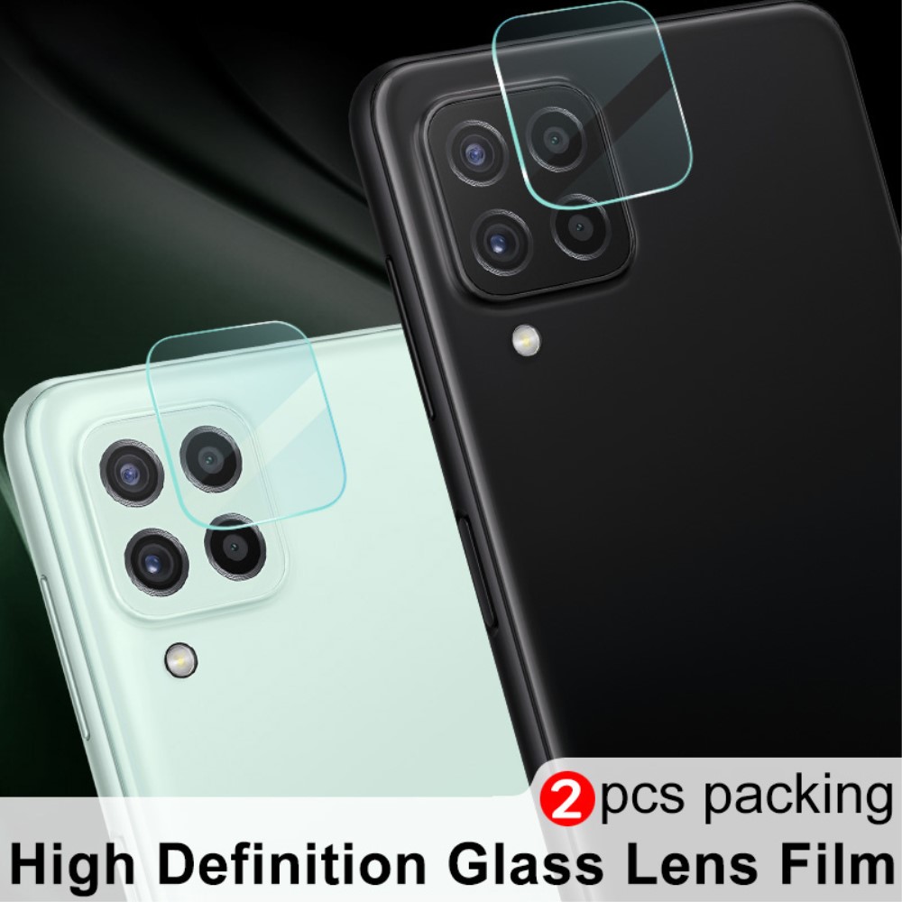 OEM [2-PACK] Kameralinsskydd i Härdat Glas Samsung Galaxy A22 4G - Clear
