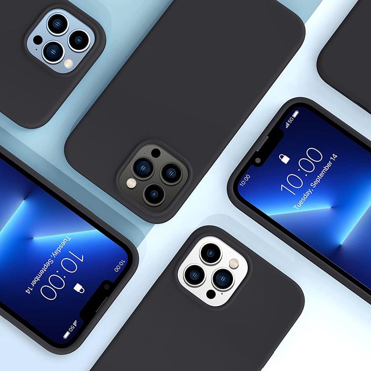 OEM Liquid Silicone Skal iPhone 13 Pro Max - Sky Blå