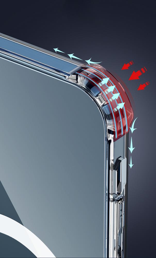 OEM ShockProof Magsafe Skal iPhone 13 Pro Max - Clear