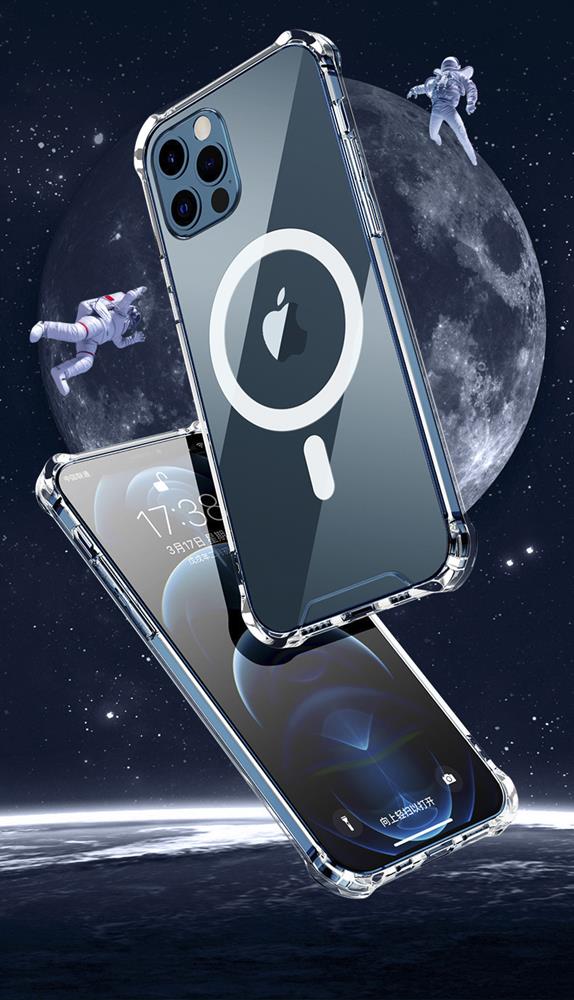 OEM ShockProof Magsafe Skal iPhone 13 Pro Max - Clear