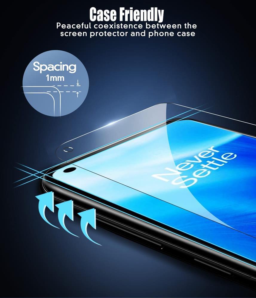 A-One Brand [2-PACK] Härdat Glas Skärmskydd OnePlus Nord N100