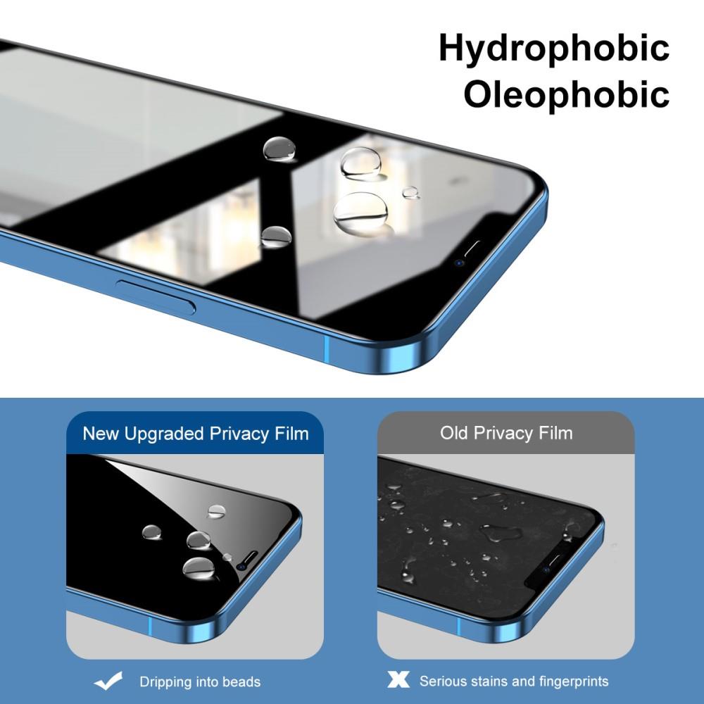 OEM [BULK 1st] iPhone 12 Mini Härdat Glas Skärmskydd - Privacy