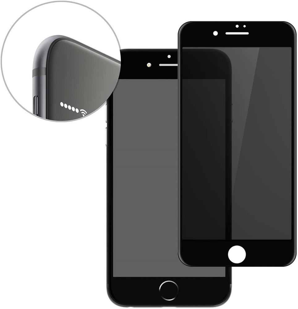 OEM [BULK 1st] iPhone 8 Plus/iPhone 7 Plus Härdat Glas Skärmskydd - Privacy