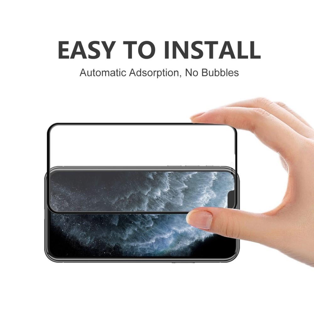 A-One Brand [BULK 1st] iPhone 11/iPhone XR Härdat Glas Skärmskydd - Svartkant