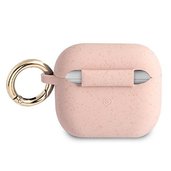 Guess Guess Silicone Glitter Skal AirPods 3 - Rosa