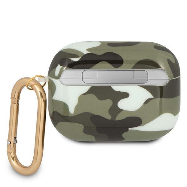 Guess Guess Camo Collection Skal AirPods Pro - Khaki