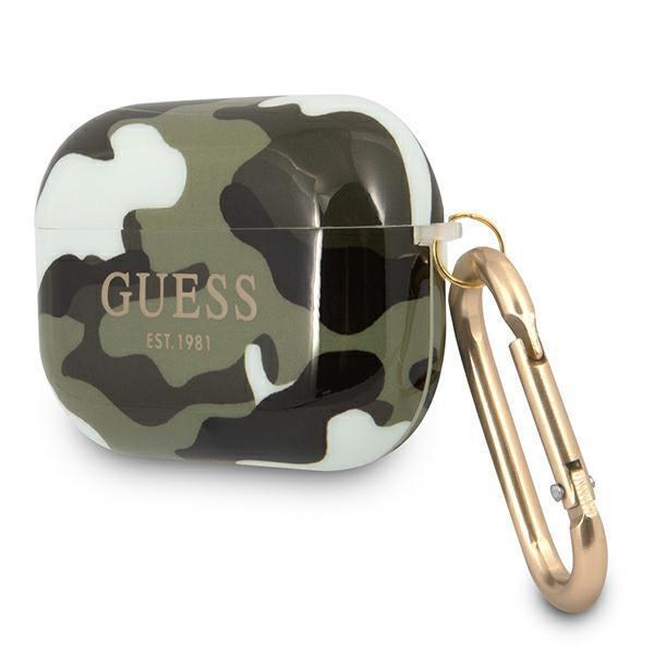Guess Guess Camo Collection Skal AirPods Pro - Khaki