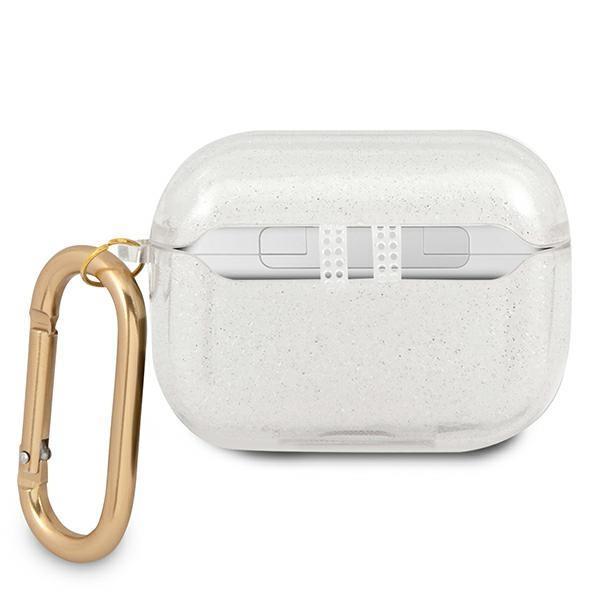 Guess Guess Glitter Collection Skal AirPods Pro - Transparent