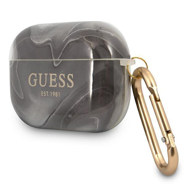 Guess Guess Marble Collection Skal AirPods Pro - Svart
