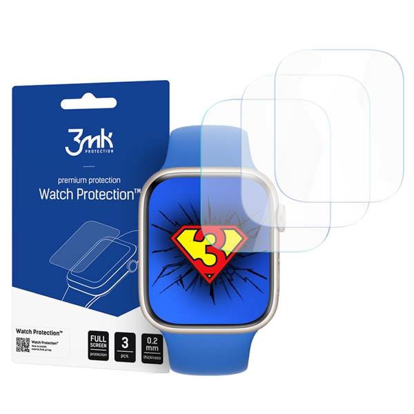 3MK 3MK Apple Watch 4 / 5 / 6 / 7 / Se (40 / 41 mm) Plastfilm Skärmskydd ARC+