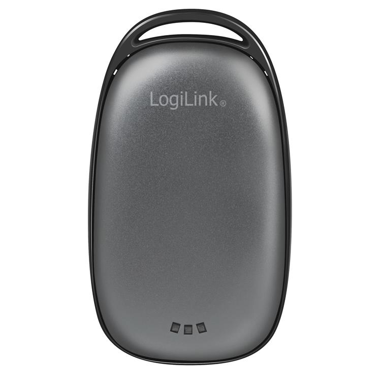 LogiLink LogiLink PowerBank med handvärmare 4000 mAh - Svart