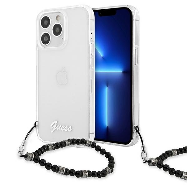 Guess Guess Black Pearl Skal iPhone 13 Pro Max - Transparent