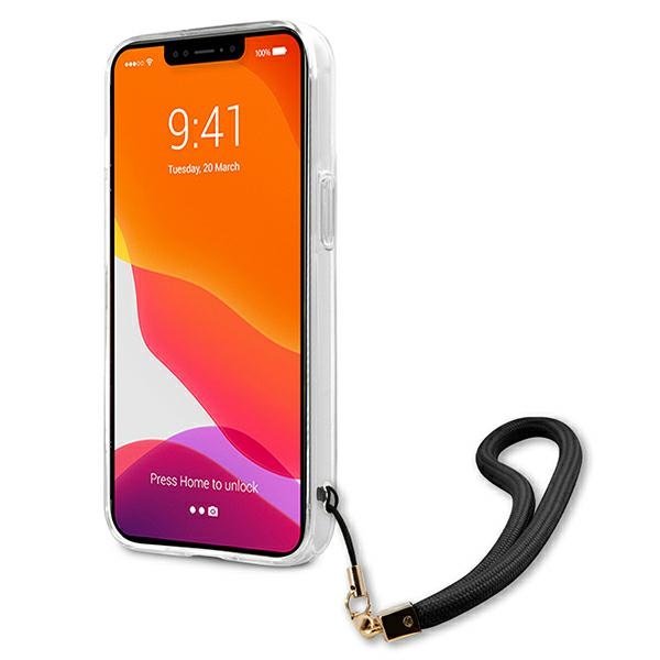 Guess Guess Camo Strap Collection Skal iPhone 13 Pro Max - Svart