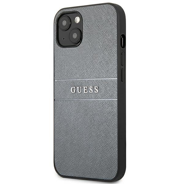 Guess Guess Saffiano Strap Skal iPhone 13 mini - Grå