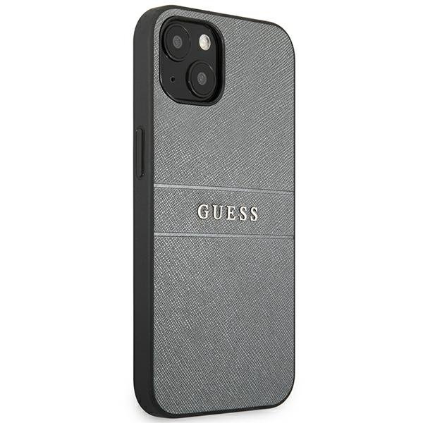 Guess Guess Saffiano Strap Skal iPhone 13 mini - Grå