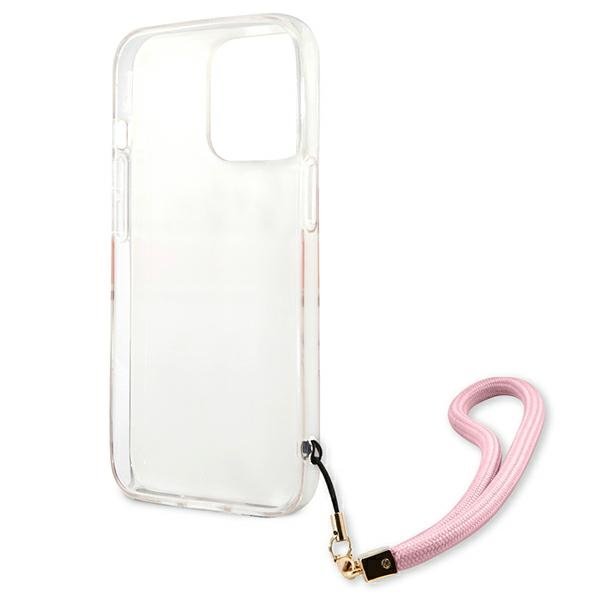 Guess Guess Camo Strap Collection Skal iPhone 13 Pro / 13 - Rosa