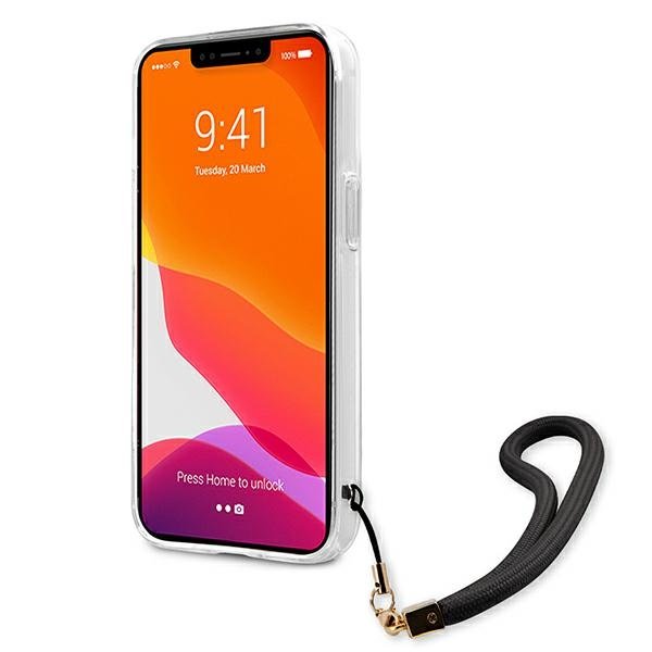 Guess Guess Camo Strap Collection Skal iPhone 13 - Svart