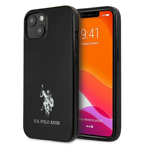 US Polo US Polo Horses Logo Skal iPhone 13 mini - Svart