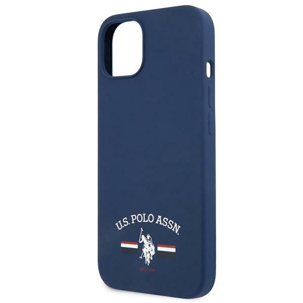 US Polo US Polo Silicone Collection Skal iPhone 13 mini - Navy Blå