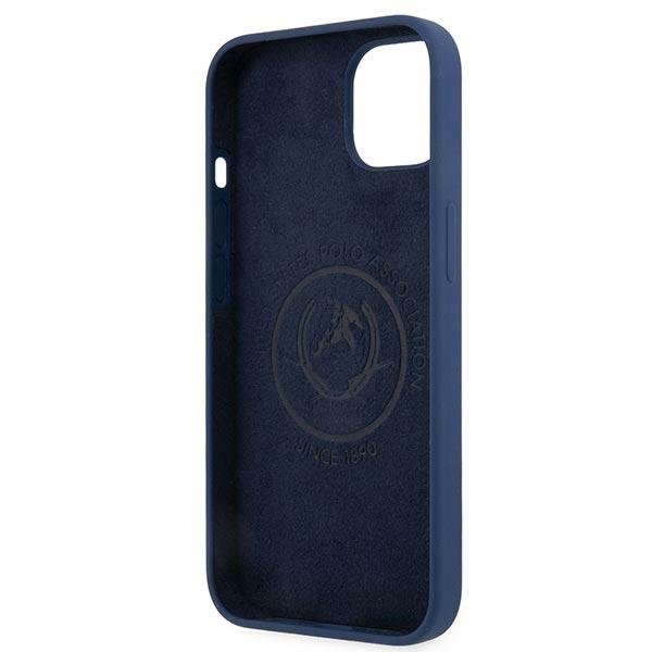 US Polo US Polo Silicone Collection Skal iPhone 13 mini - Navy Blå