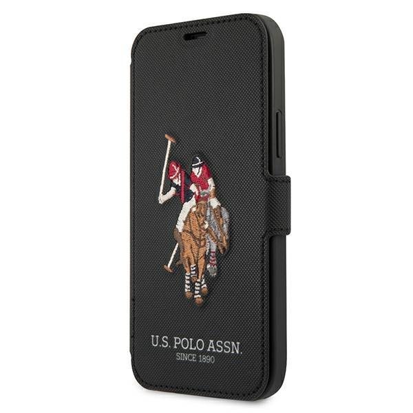 US Polo US Polo Embroidery Collection Fodral iPhone 12 Mini - Svart