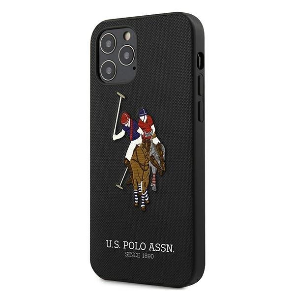 US Polo US Polo Polo Embroidery Collection Skal iPhone 12 / 12 Pro - Svart