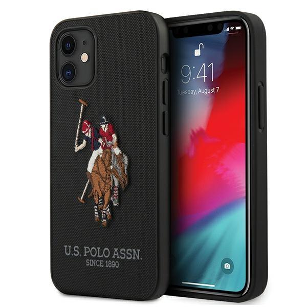 US Polo US Polo Embroidery Collection Skal iPhone 12 mini - Svart