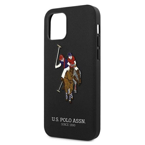 US Polo US Polo Embroidery Collection Skal iPhone 12 Pro Max - Svart