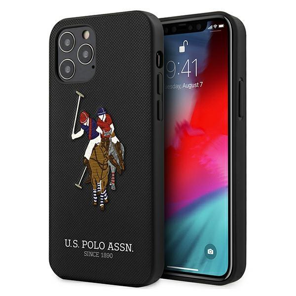 US Polo US Polo Embroidery Collection Skal iPhone 12 Pro Max - Svart