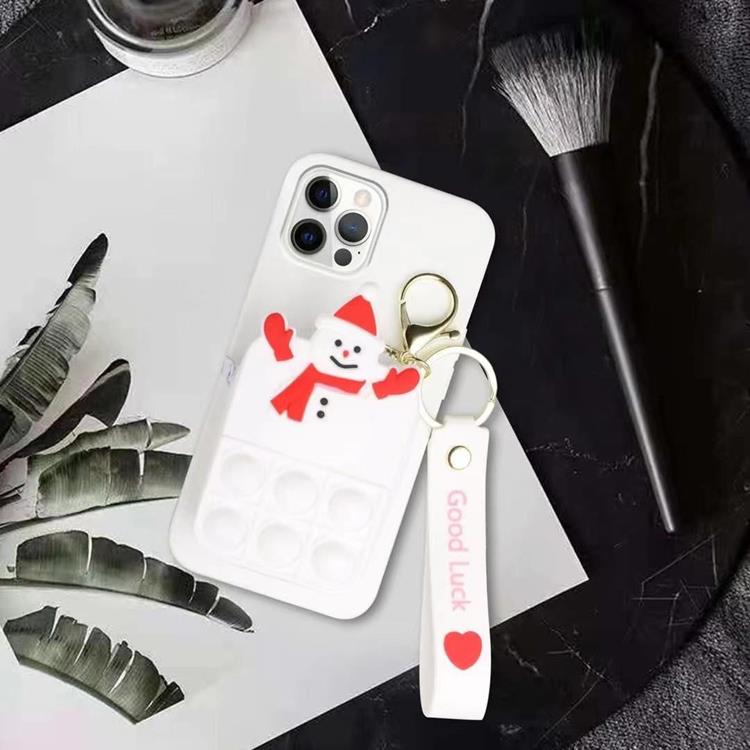 OEM SnowMan Silicone Skal iPhone 11 - Vit
