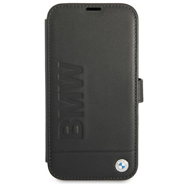 BMW BMW Signature Äkta Läder Fodral iPhone 13 mini - Svart