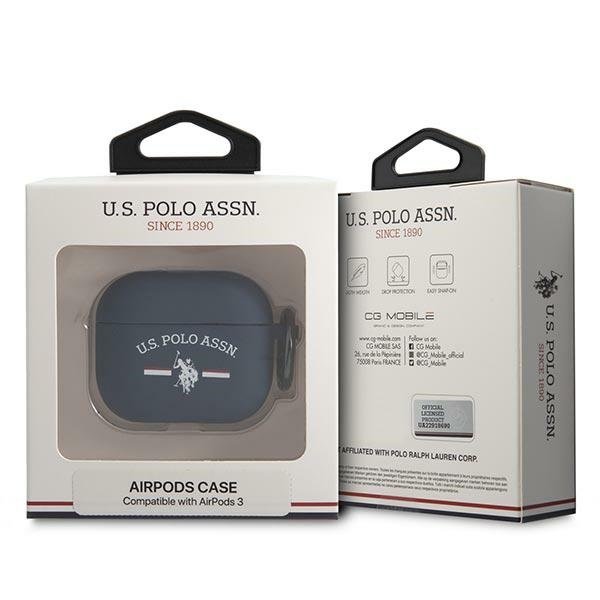 US Polo US Polo Skal AirPods 3 - Marinblå