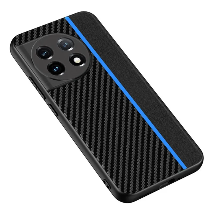 OEM Mobilskal till OnePlus 11 5G Carbon Fiber PU-Läder - Carbon