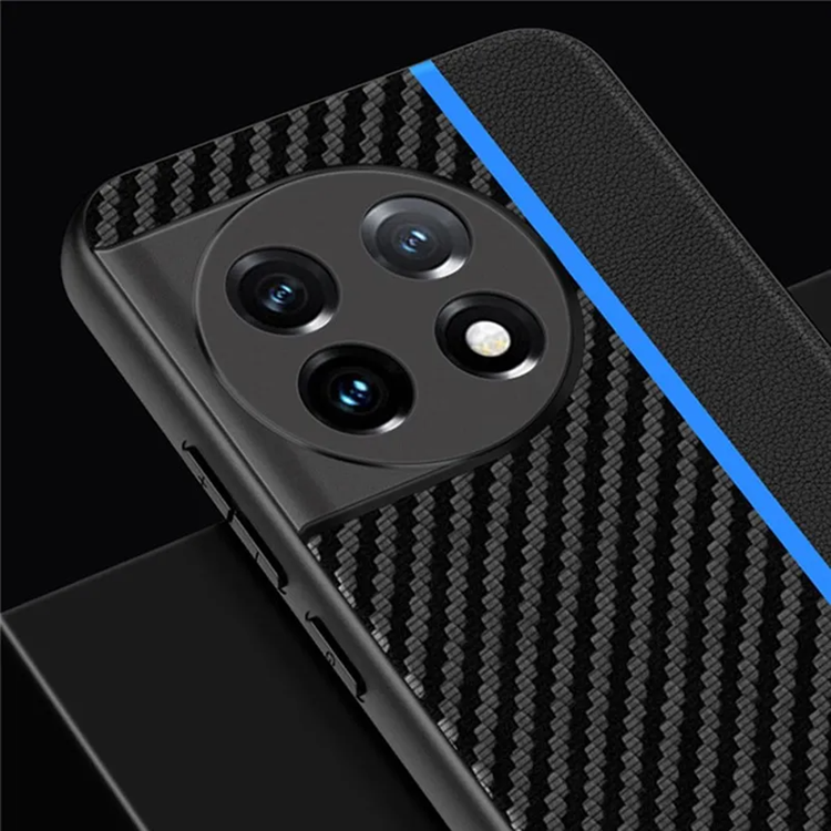 OEM Mobilskal till OnePlus 11 5G Carbon Fiber PU-Läder - Carbon